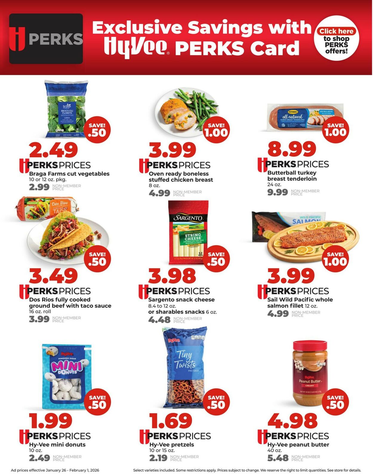 Catalogue HyVee from 01/26/2026