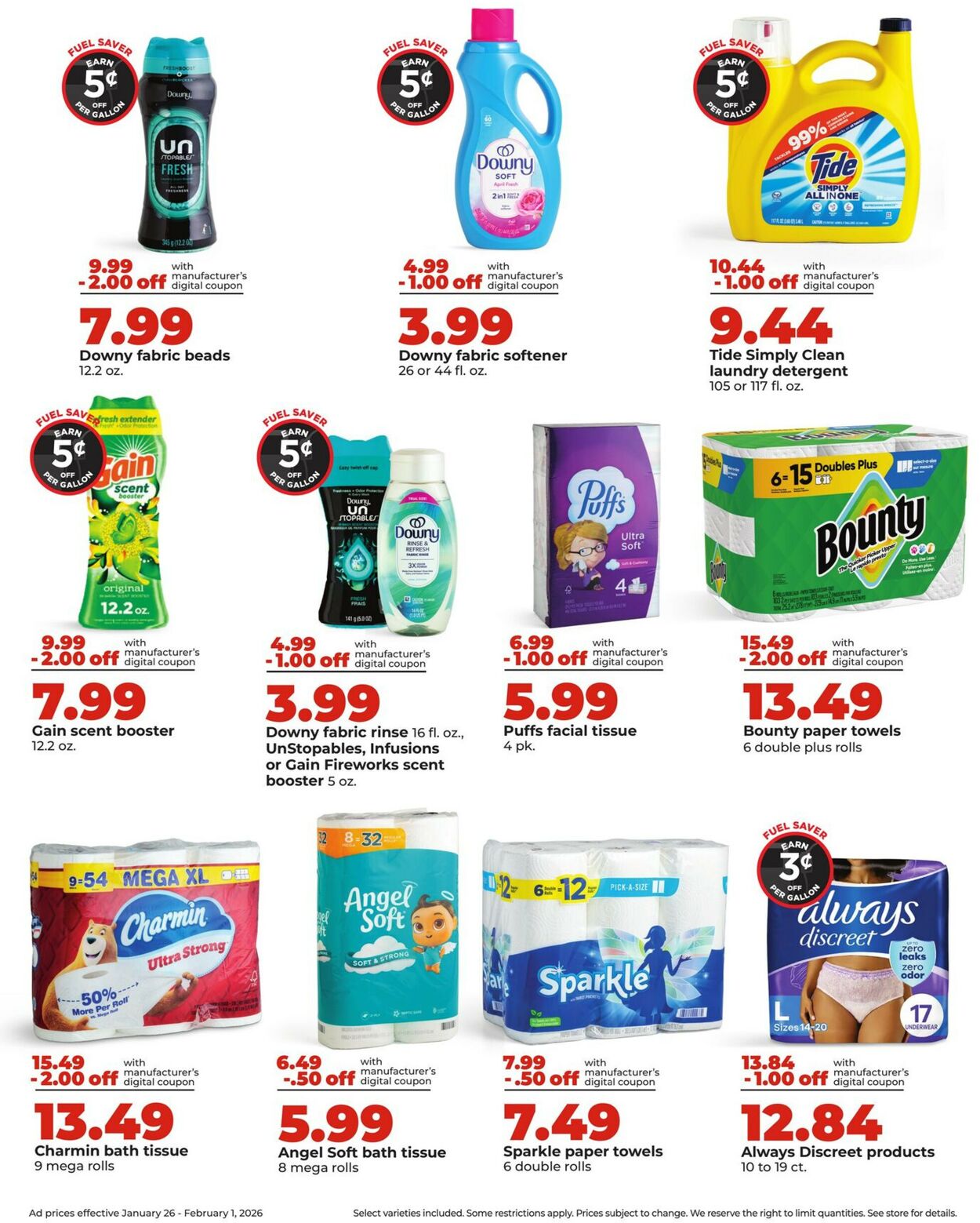 Catalogue HyVee from 01/26/2026