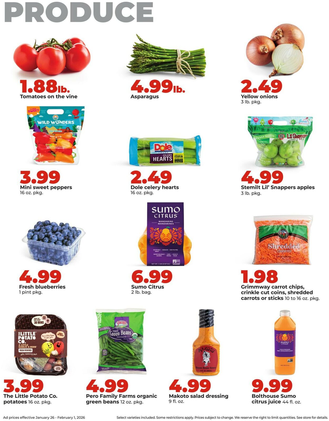 Catalogue HyVee from 01/26/2026