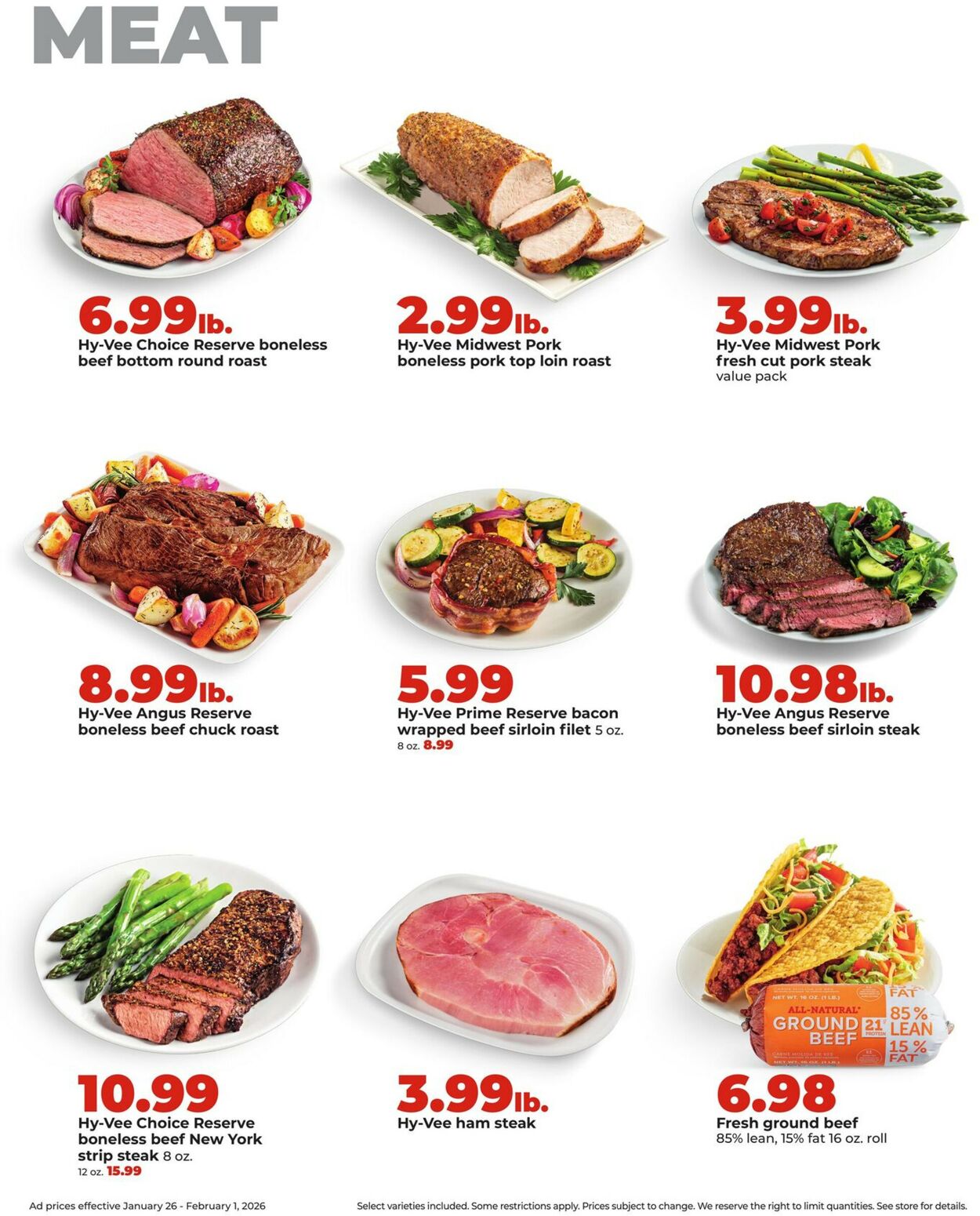 Catalogue HyVee from 01/26/2026