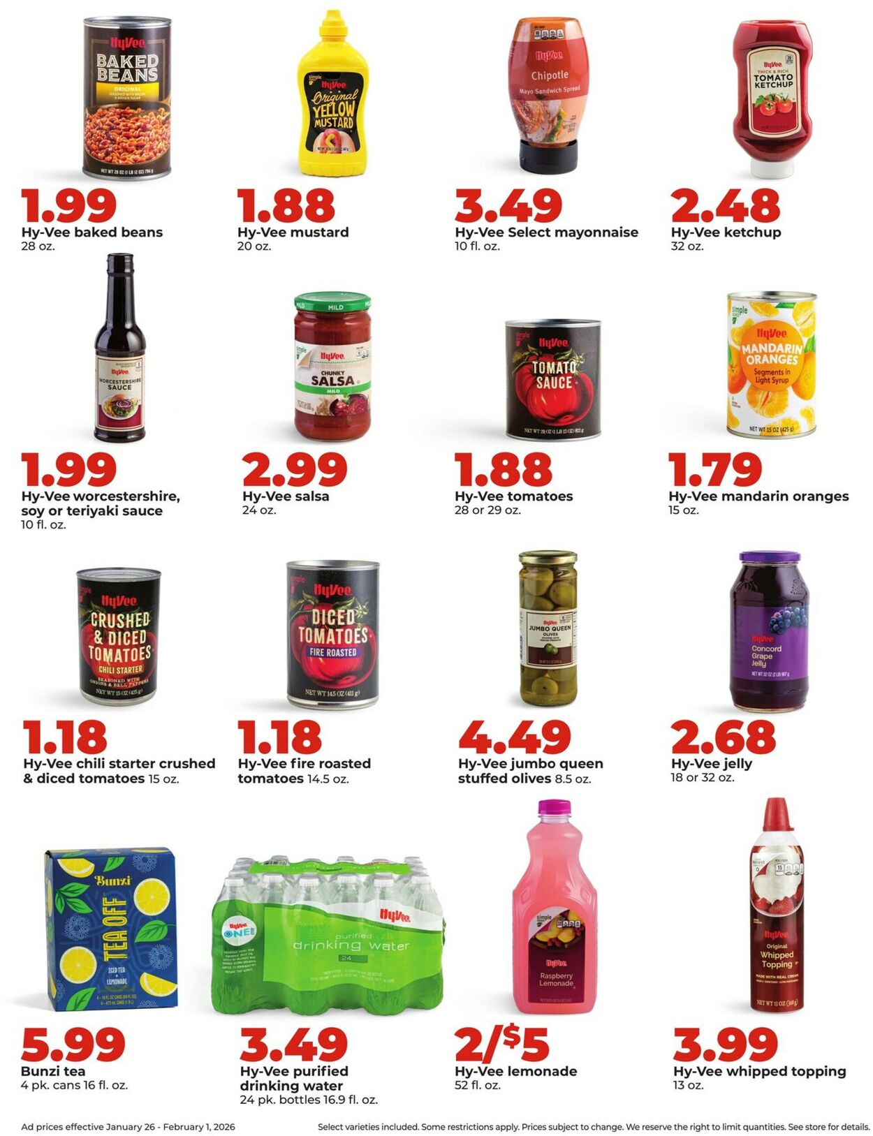 Catalogue HyVee from 01/26/2026