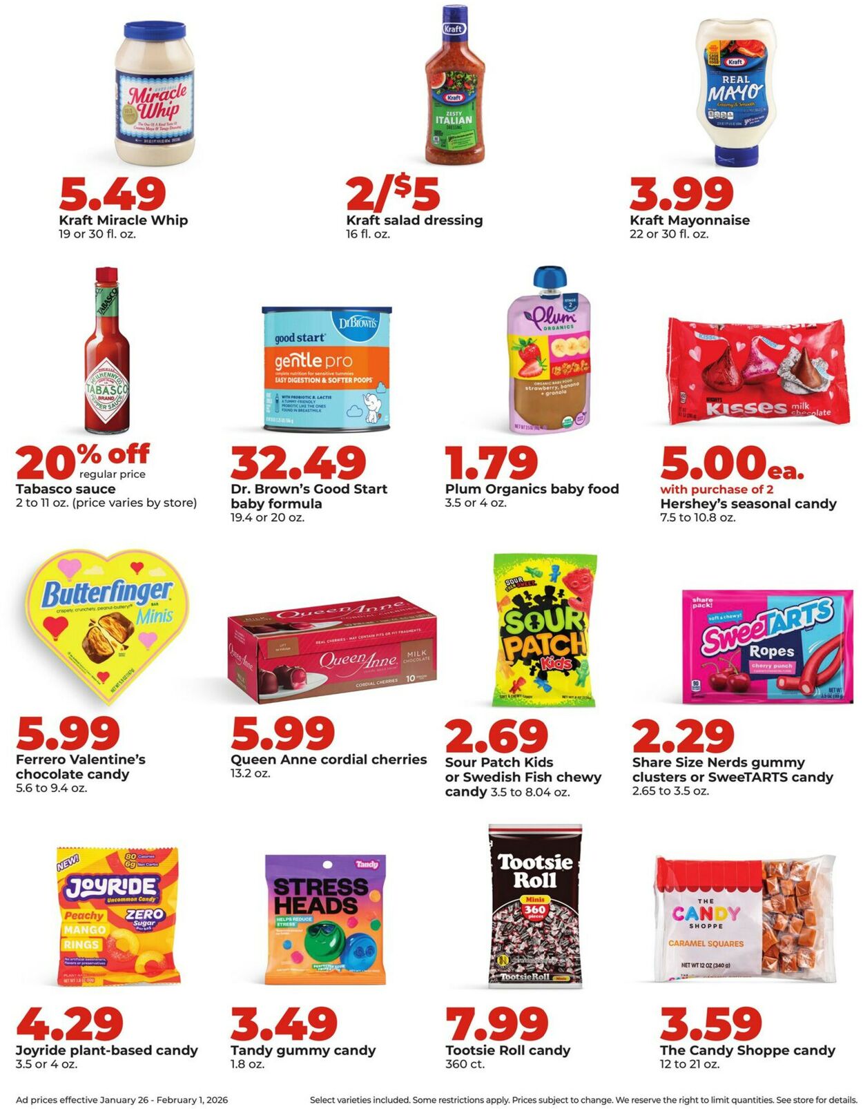 Catalogue HyVee from 01/26/2026