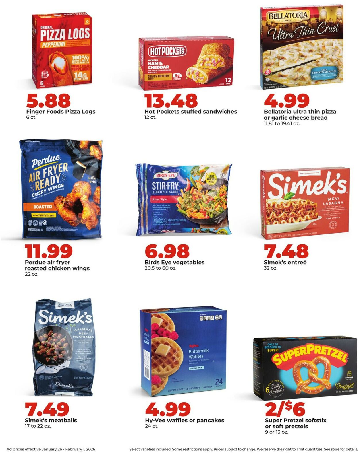 Catalogue HyVee from 01/26/2026