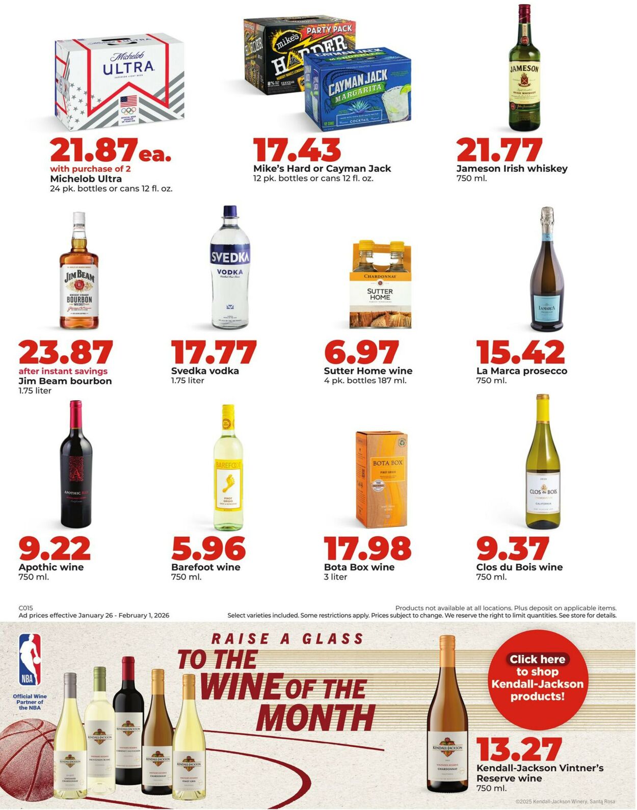 Catalogue HyVee from 01/26/2026