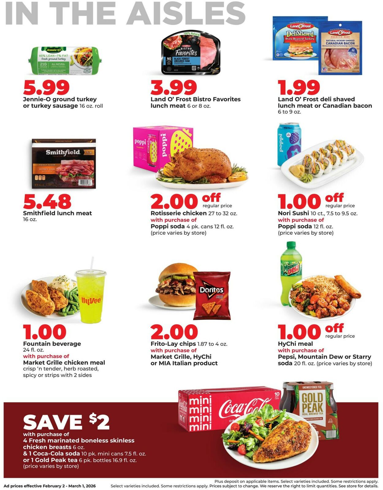 Catalogue HyVee from 02/02/2026