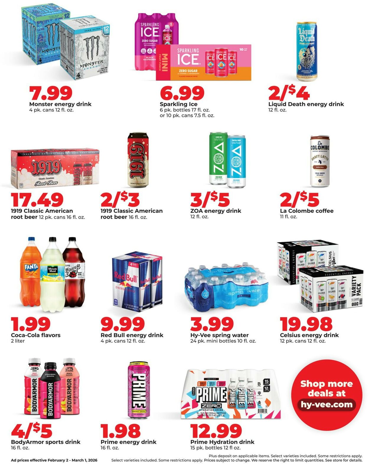 Catalogue HyVee from 02/02/2026