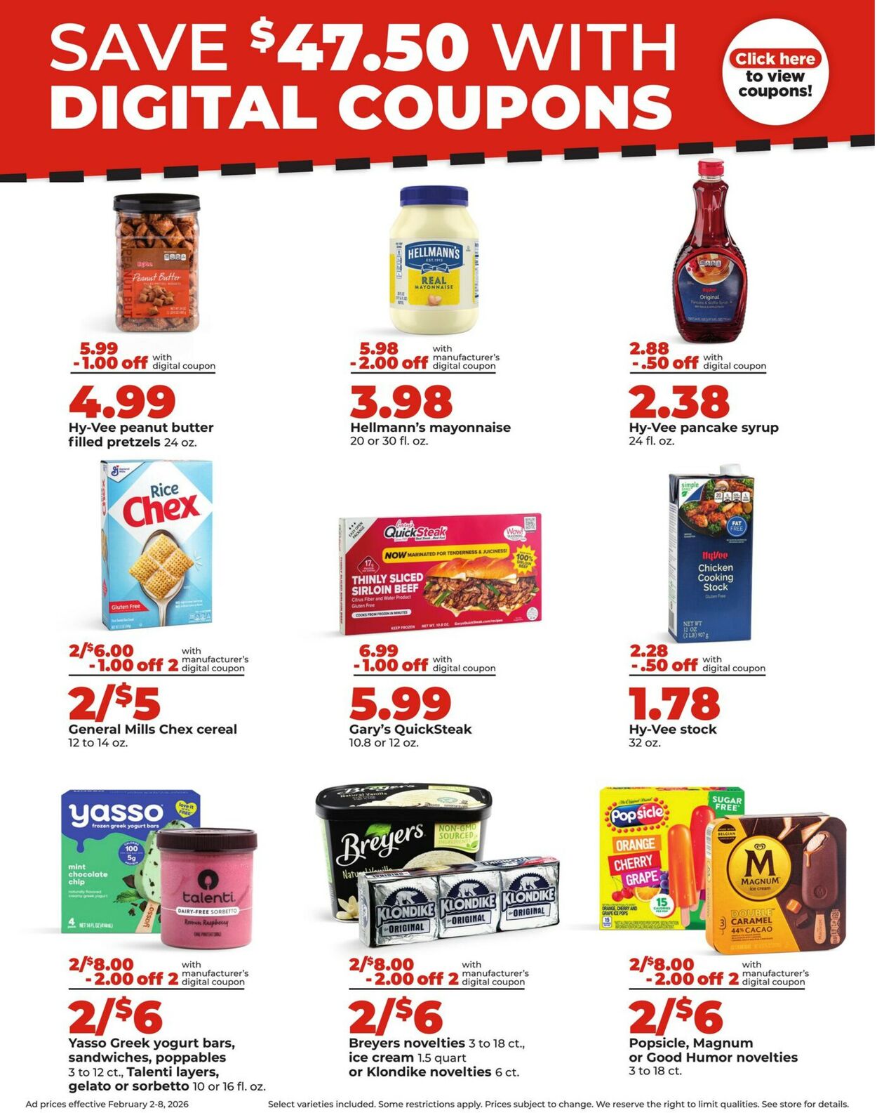 Catalogue HyVee from 02/02/2026