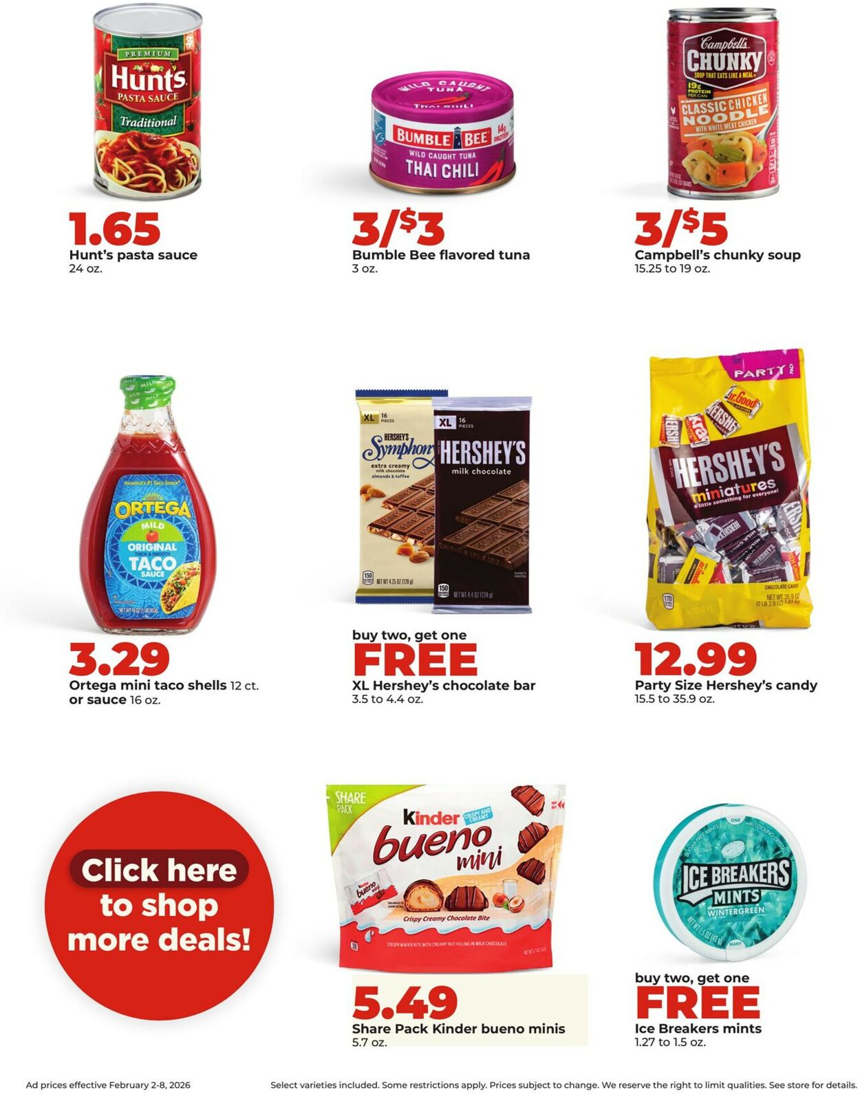 Catalogue HyVee from 02/02/2026