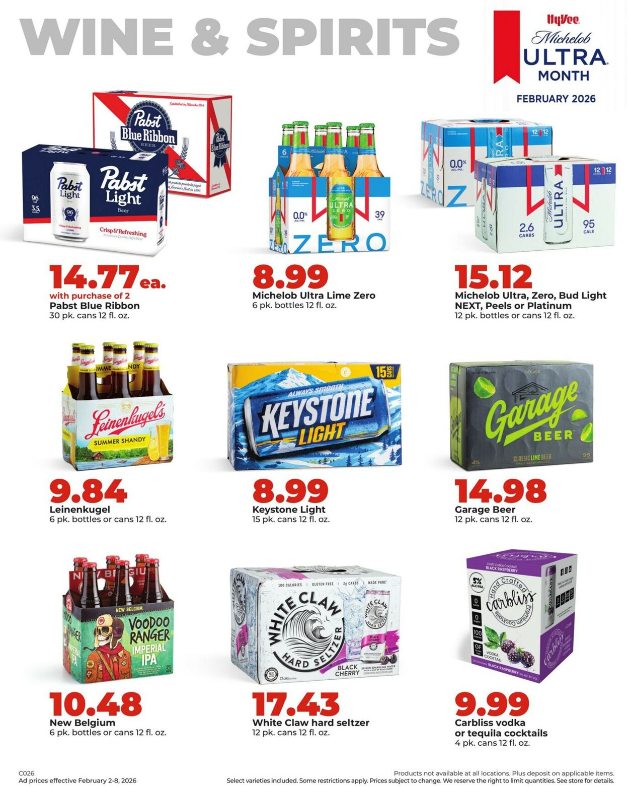 Catalogue HyVee from 02/02/2026