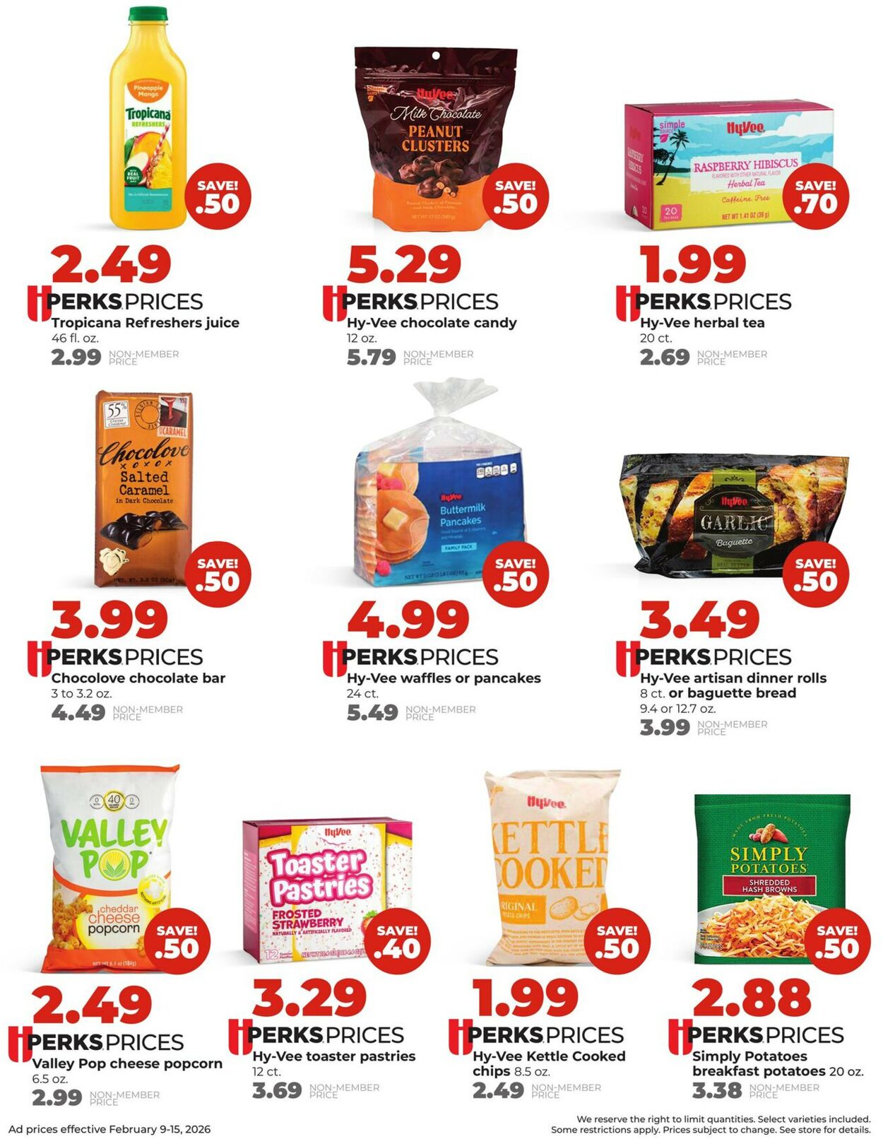Catalogue HyVee from 02/09/2026