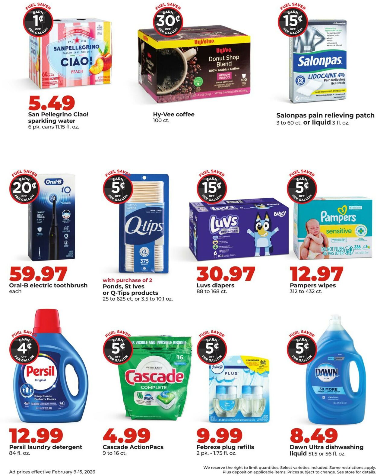 Catalogue HyVee from 02/09/2026