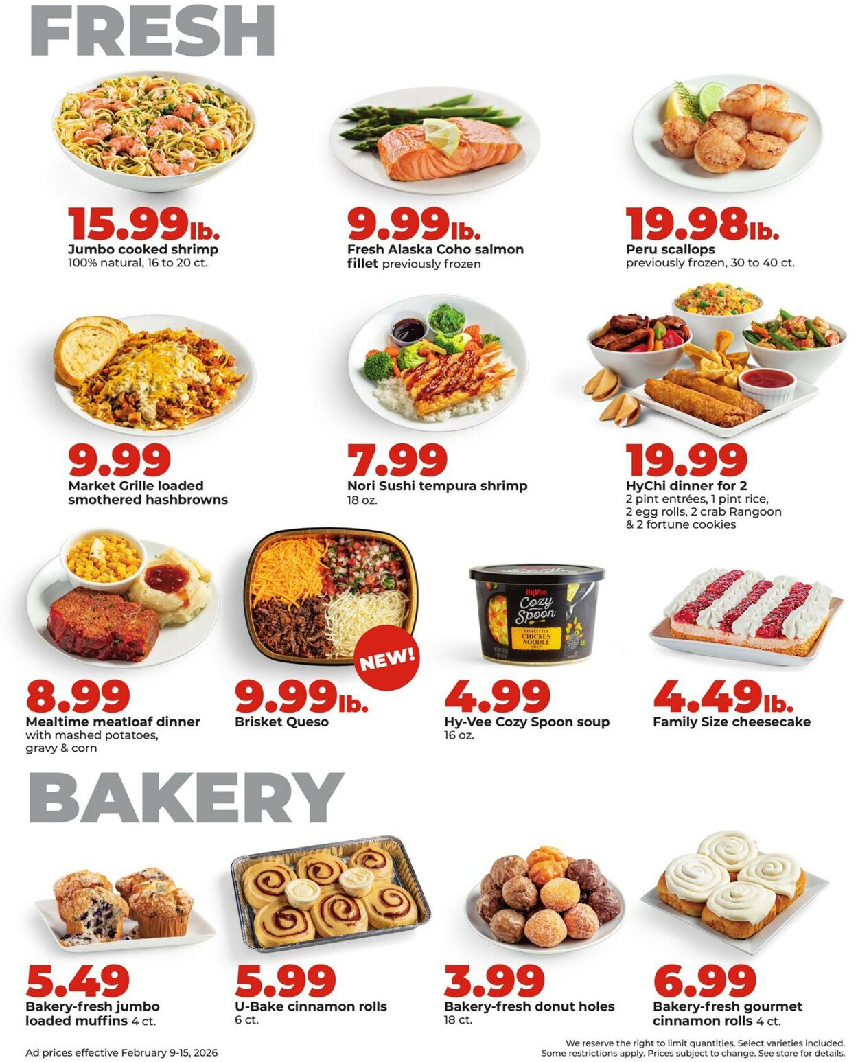 Catalogue HyVee from 02/09/2026