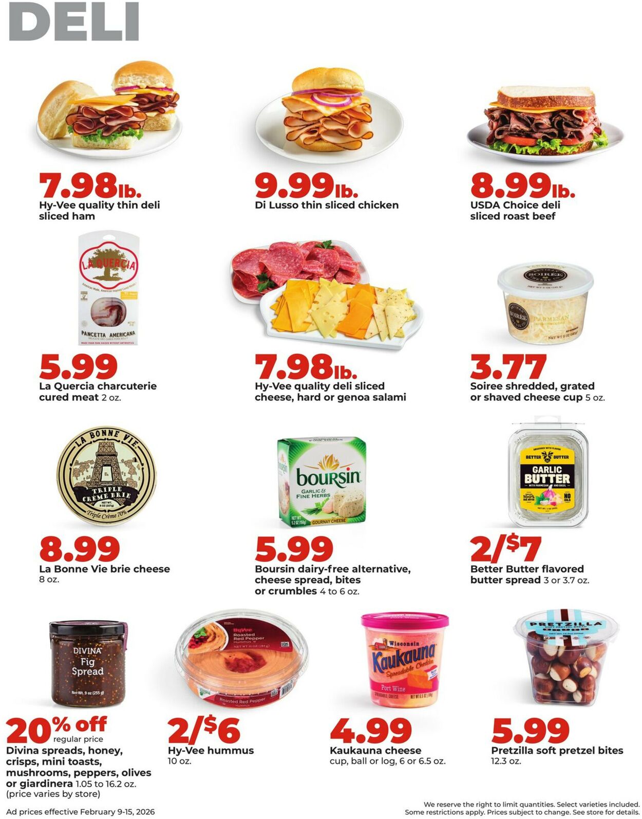 Catalogue HyVee from 02/09/2026