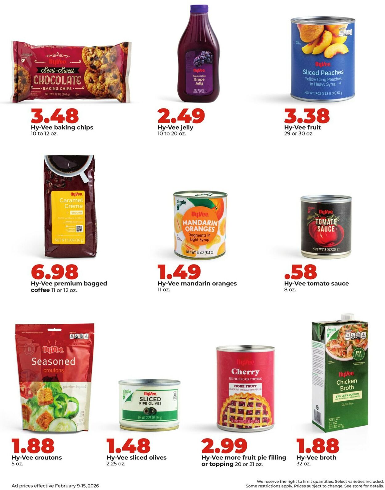 Catalogue HyVee from 02/09/2026