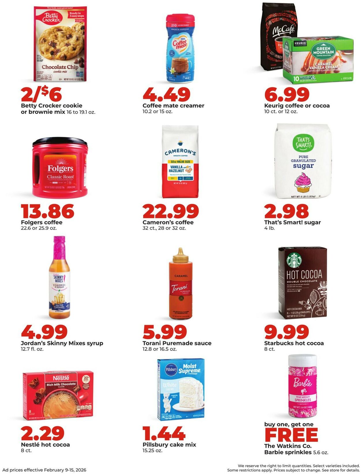 Catalogue HyVee from 02/09/2026