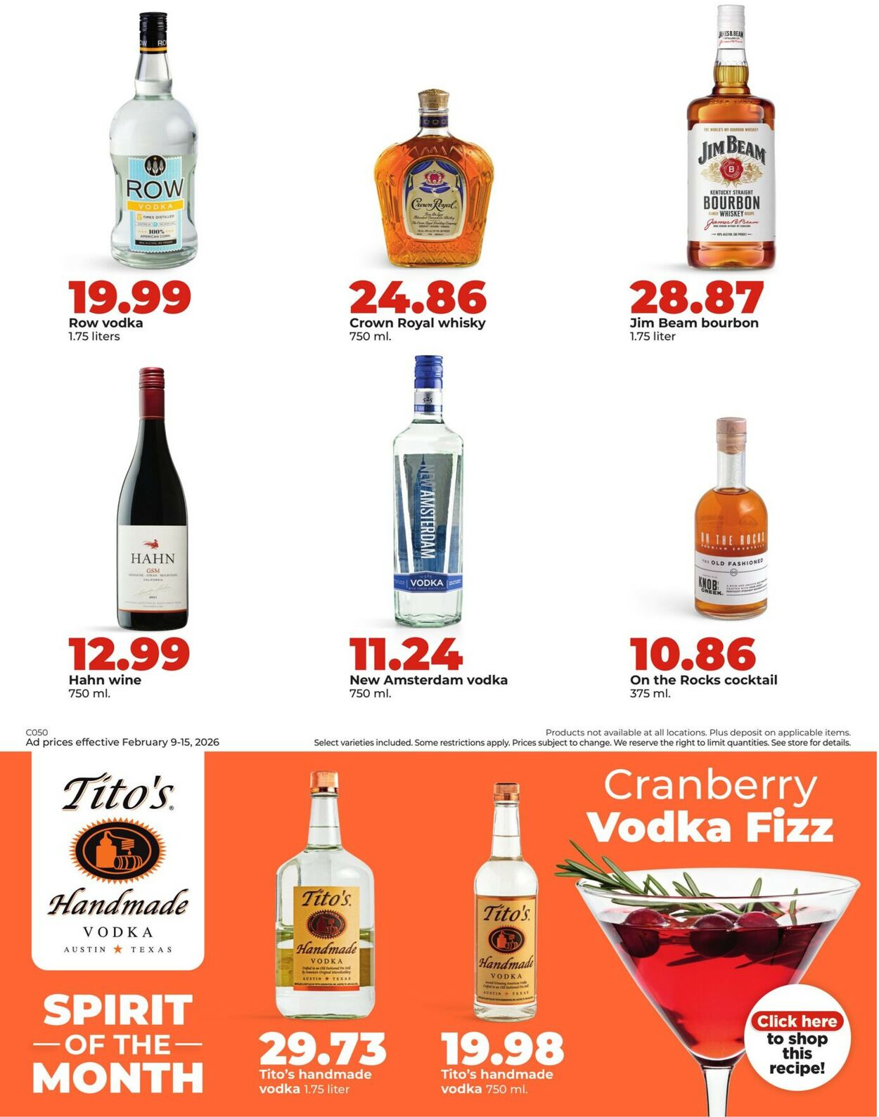 Catalogue HyVee from 02/09/2026