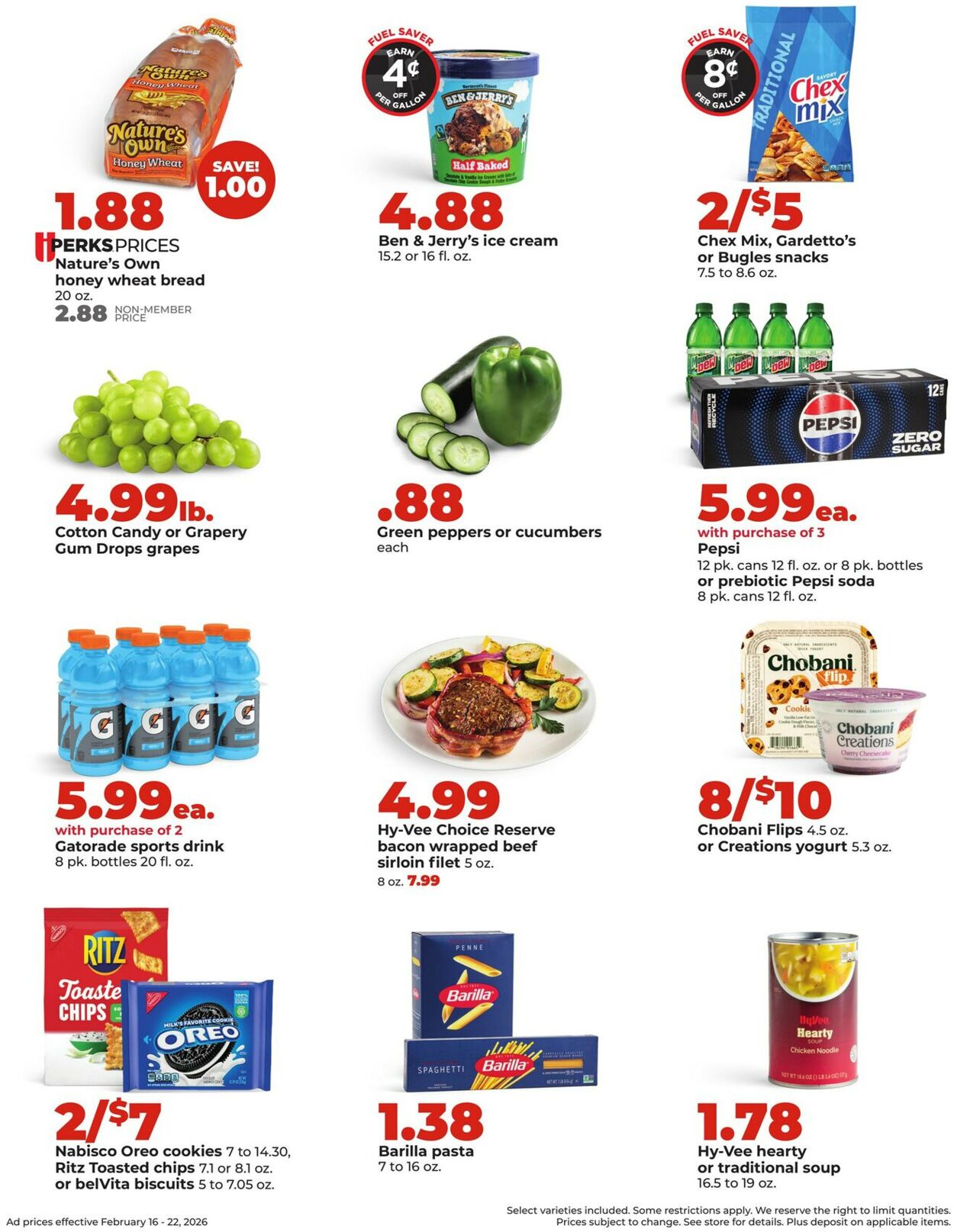 Catalogue HyVee from 02/16/2026