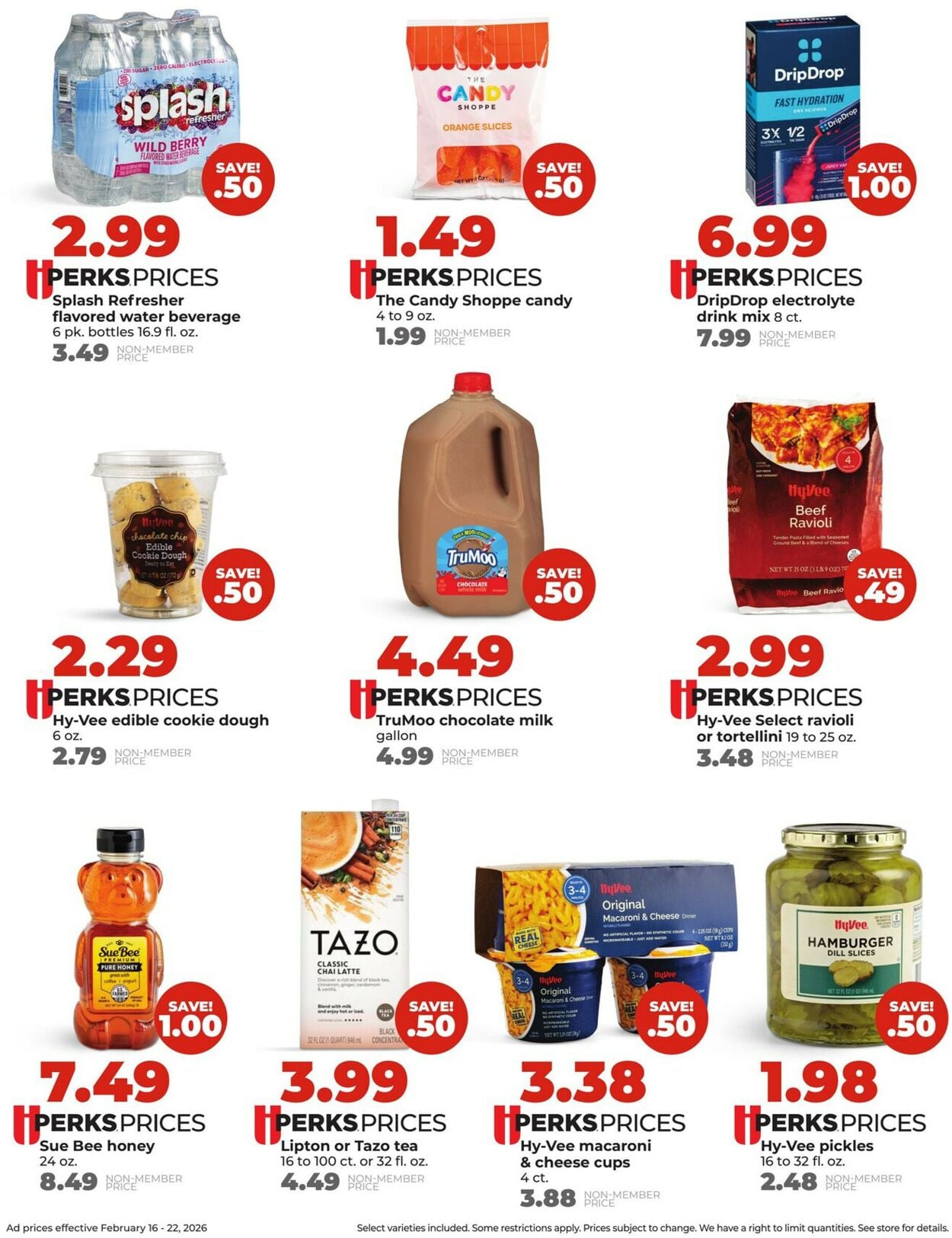 Catalogue HyVee from 02/16/2026