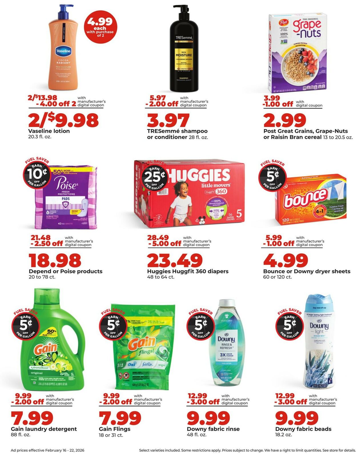 Catalogue HyVee from 02/16/2026