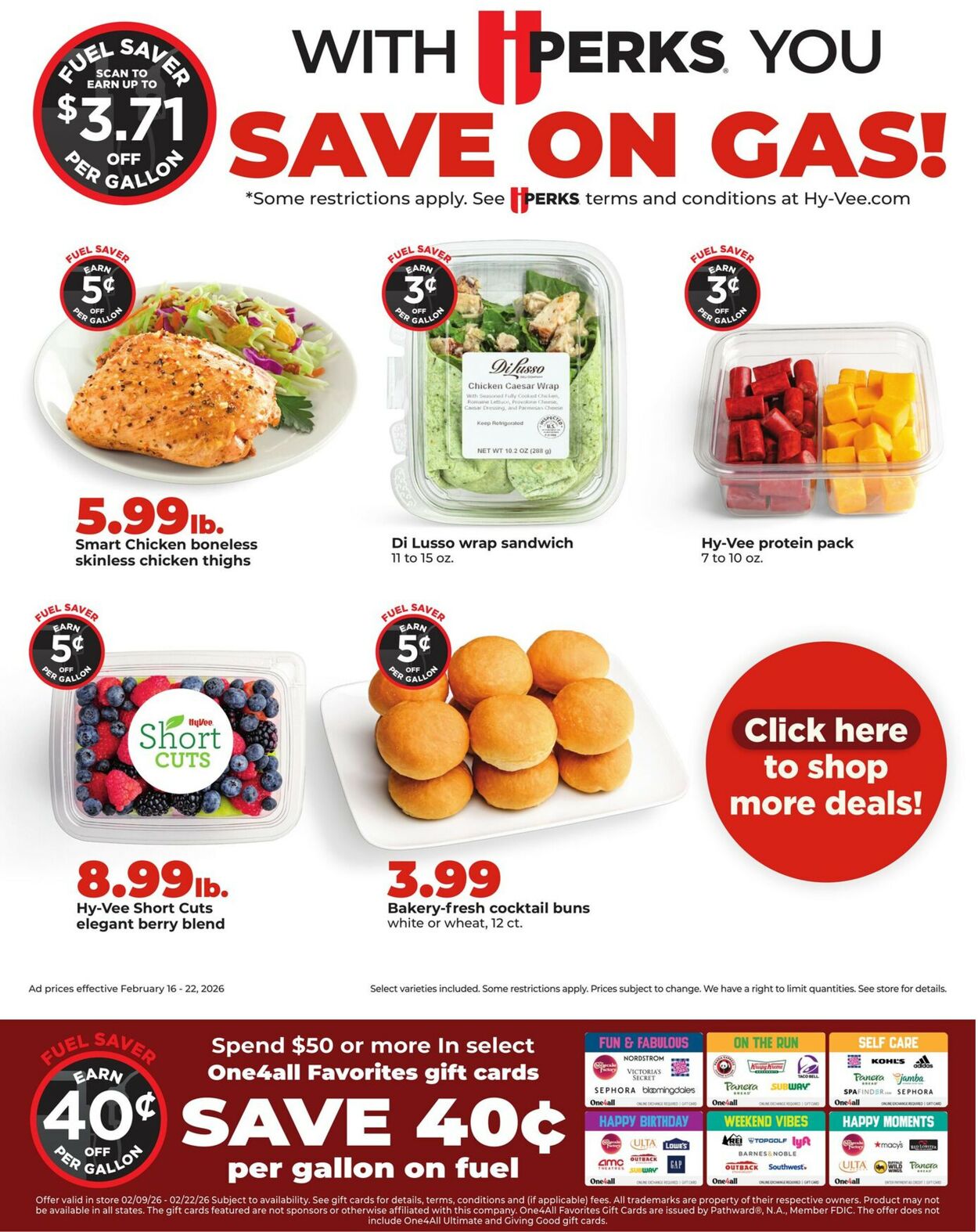 Catalogue HyVee from 02/16/2026