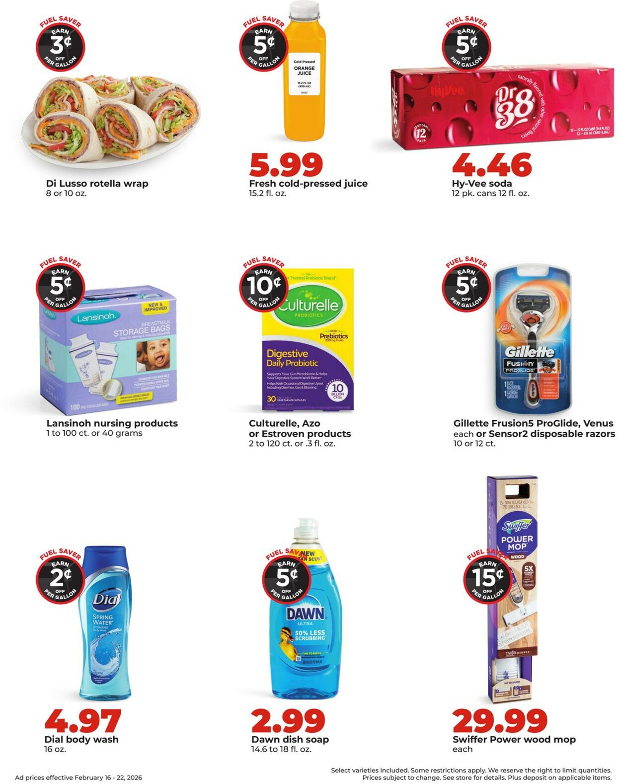 Catalogue HyVee from 02/16/2026