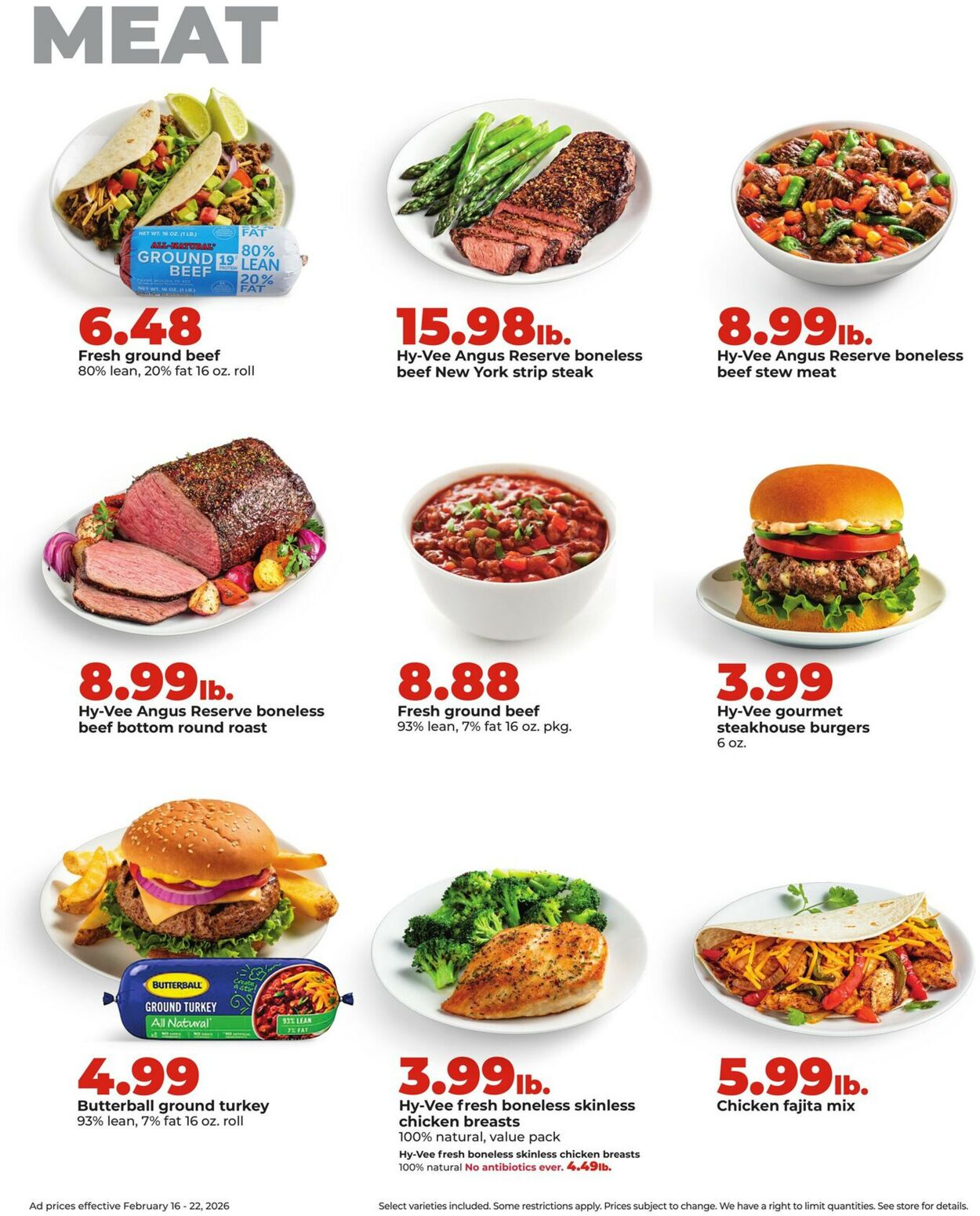 Catalogue HyVee from 02/16/2026