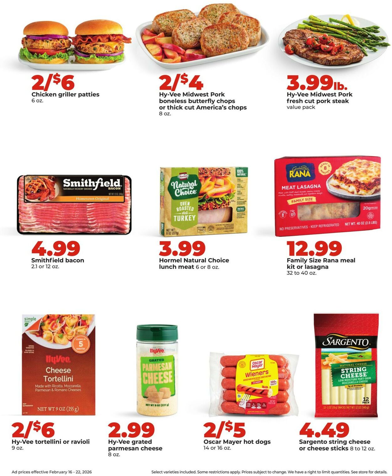 Catalogue HyVee from 02/16/2026