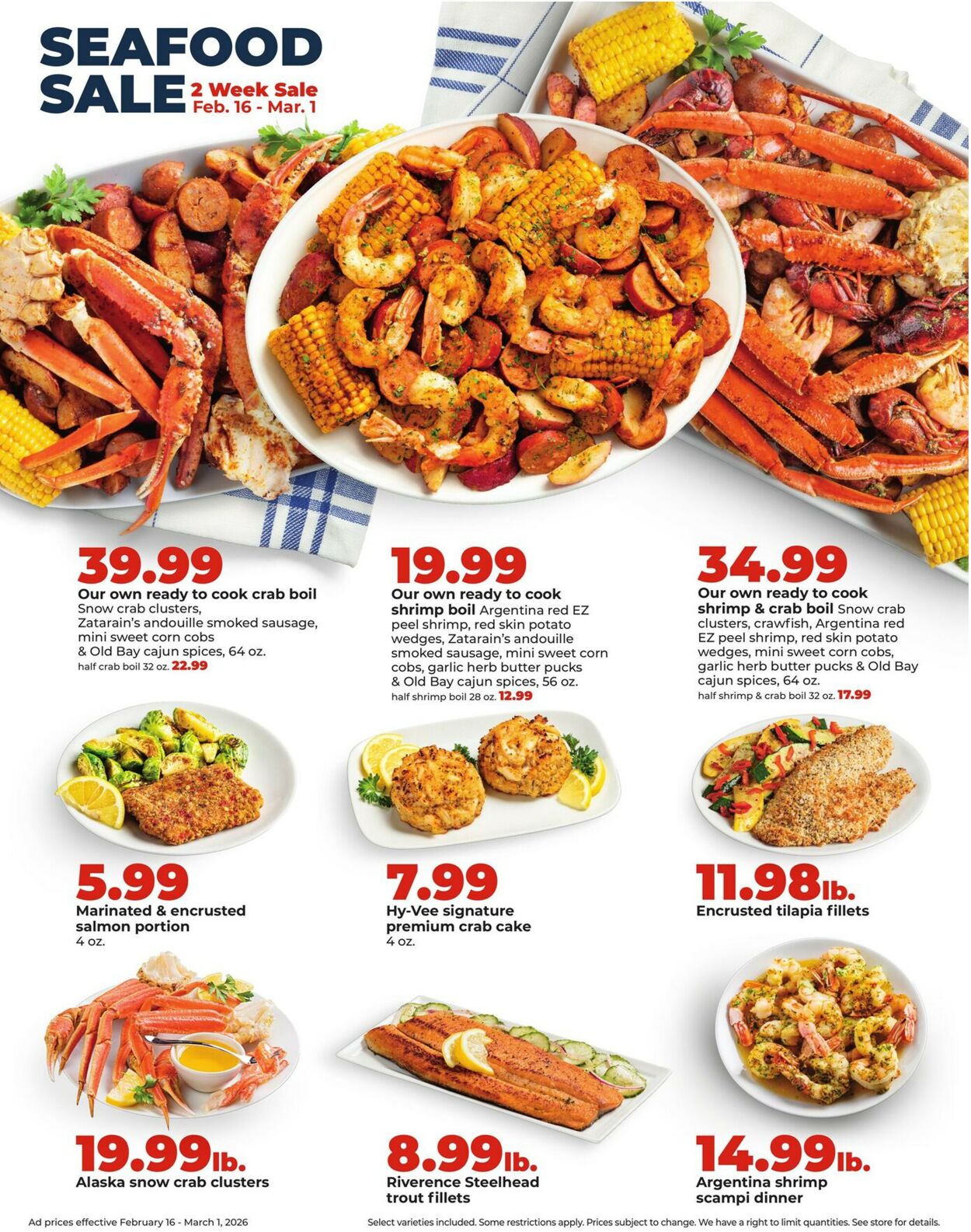 Catalogue HyVee from 02/16/2026