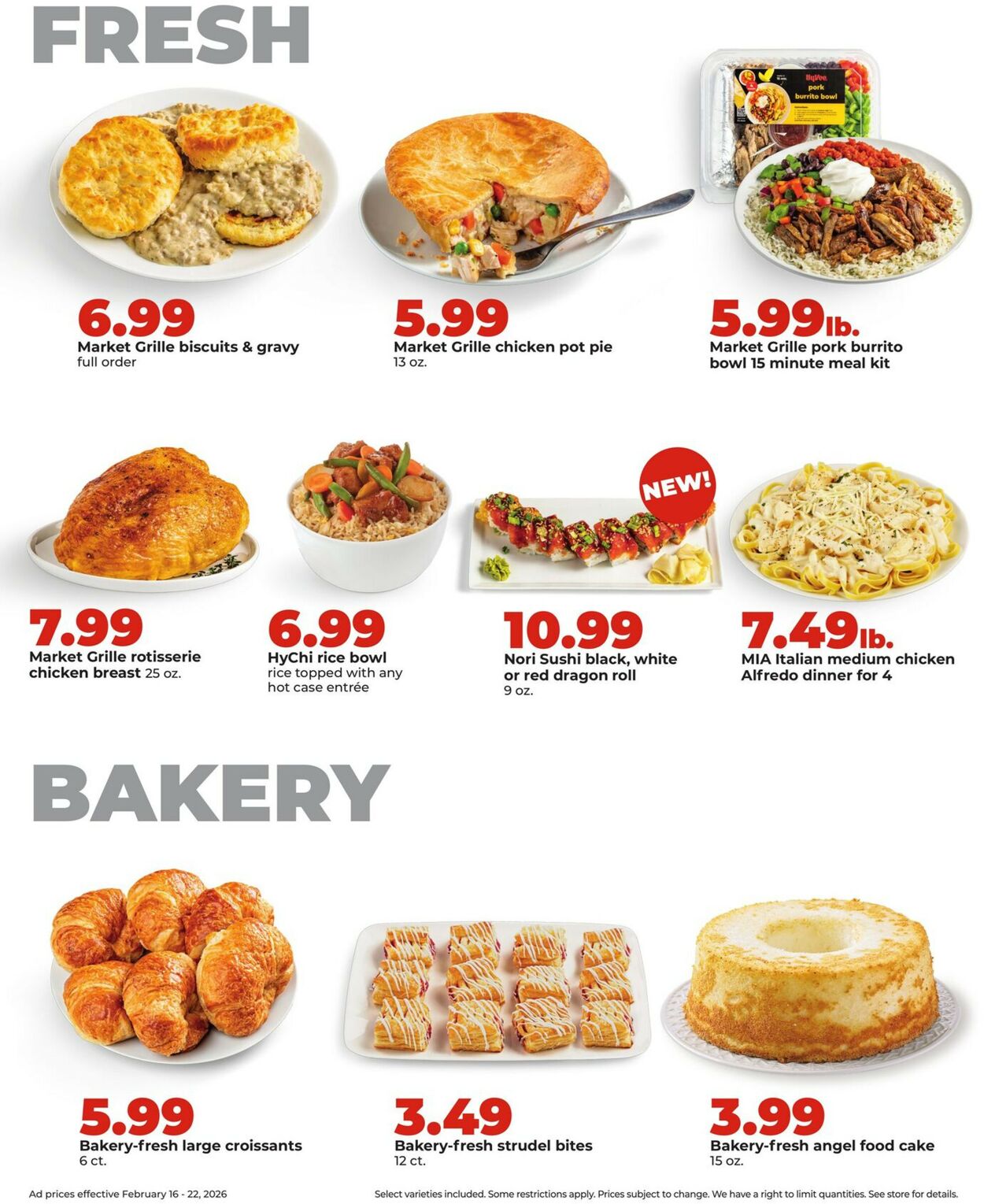 Catalogue HyVee from 02/16/2026