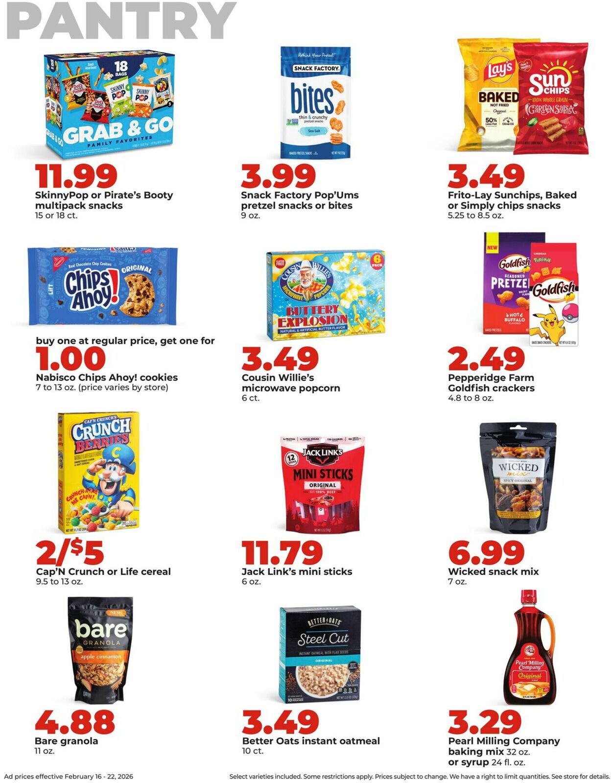 Catalogue HyVee from 02/16/2026