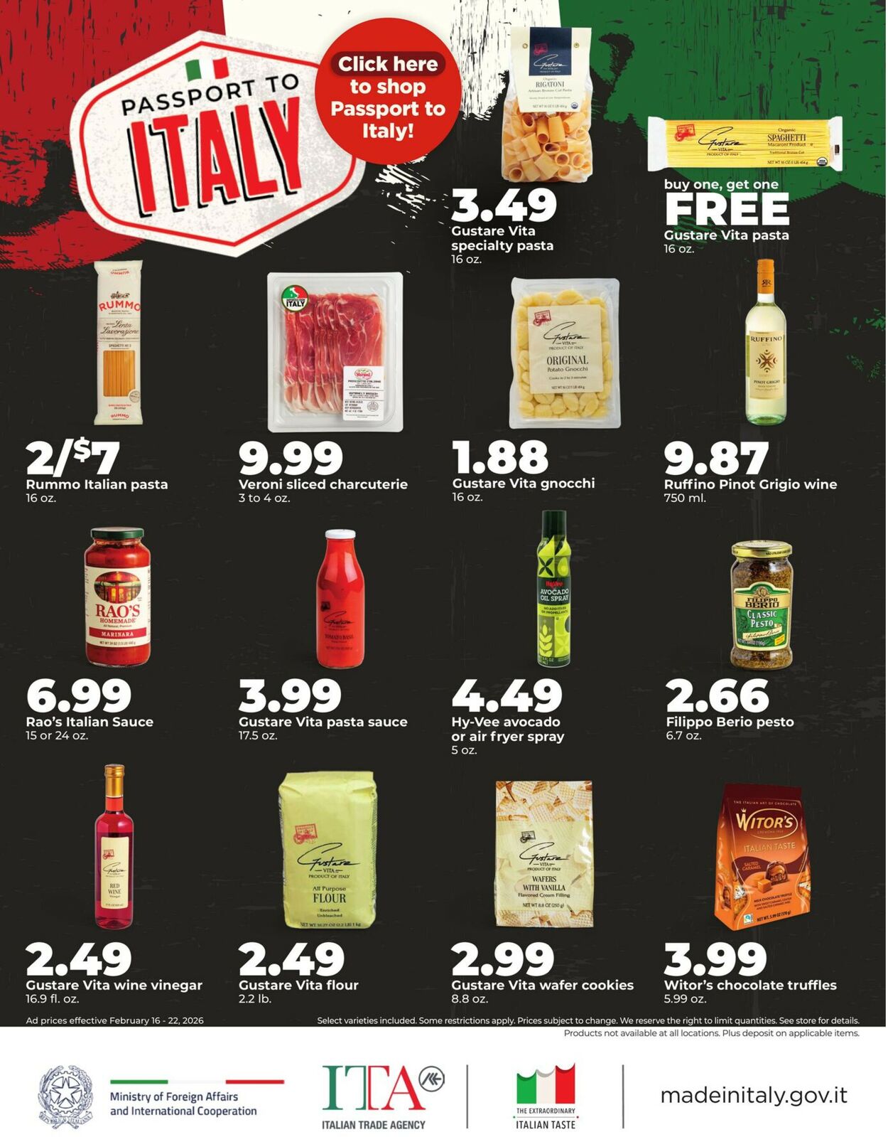 Catalogue HyVee from 02/16/2026