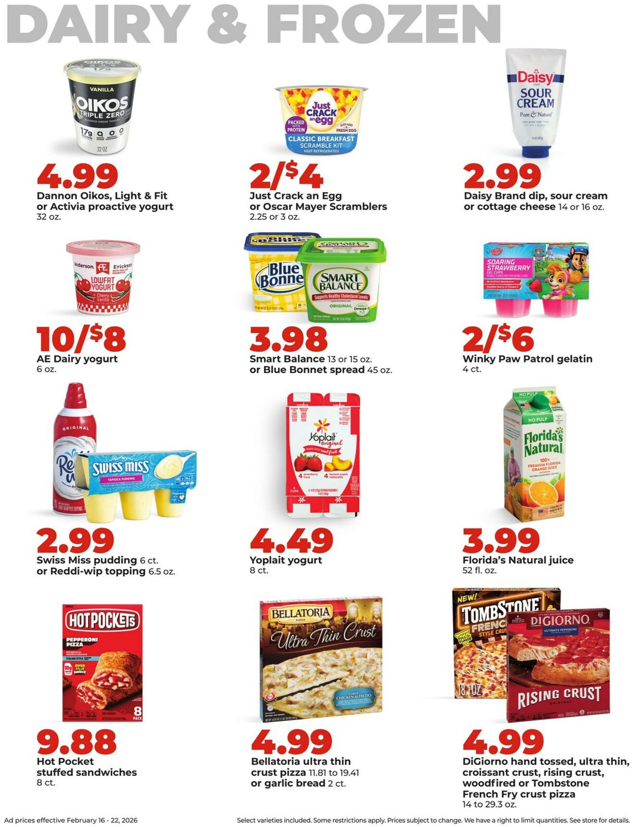 Catalogue HyVee from 02/16/2026