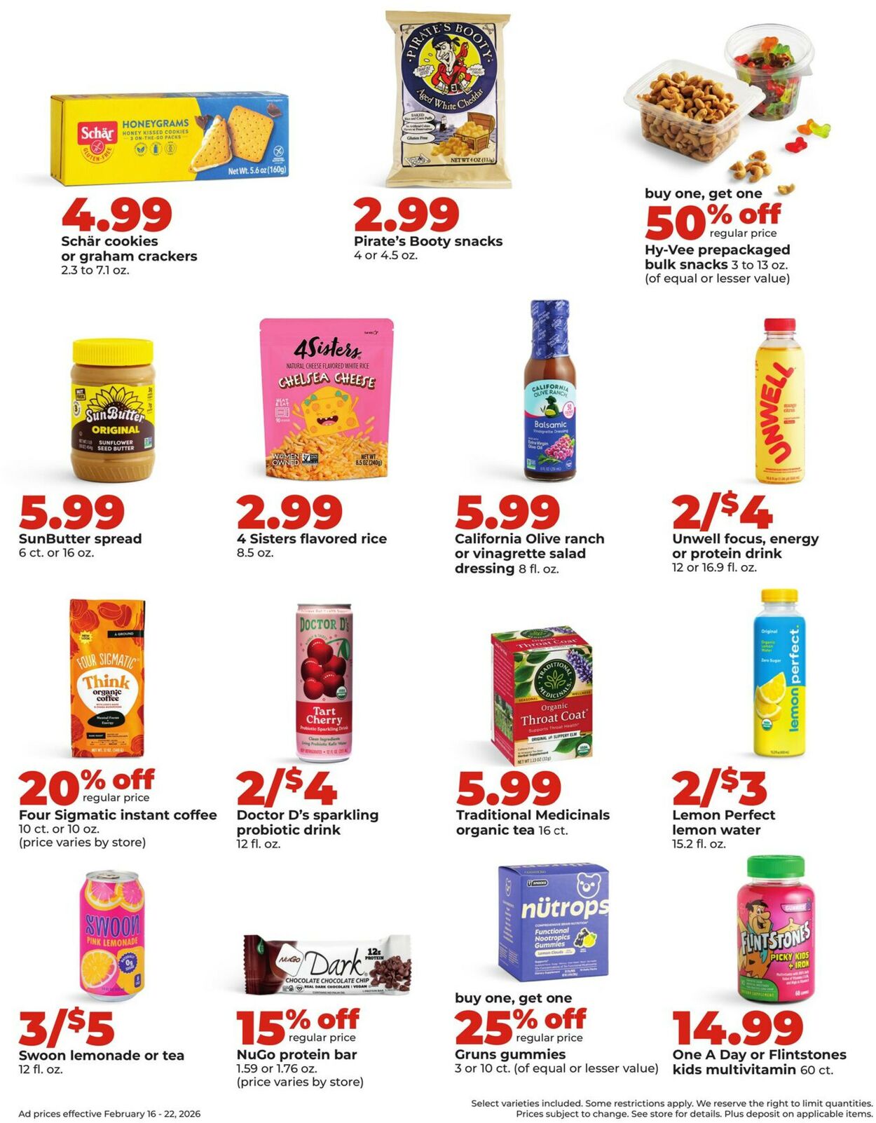 Catalogue HyVee from 02/16/2026
