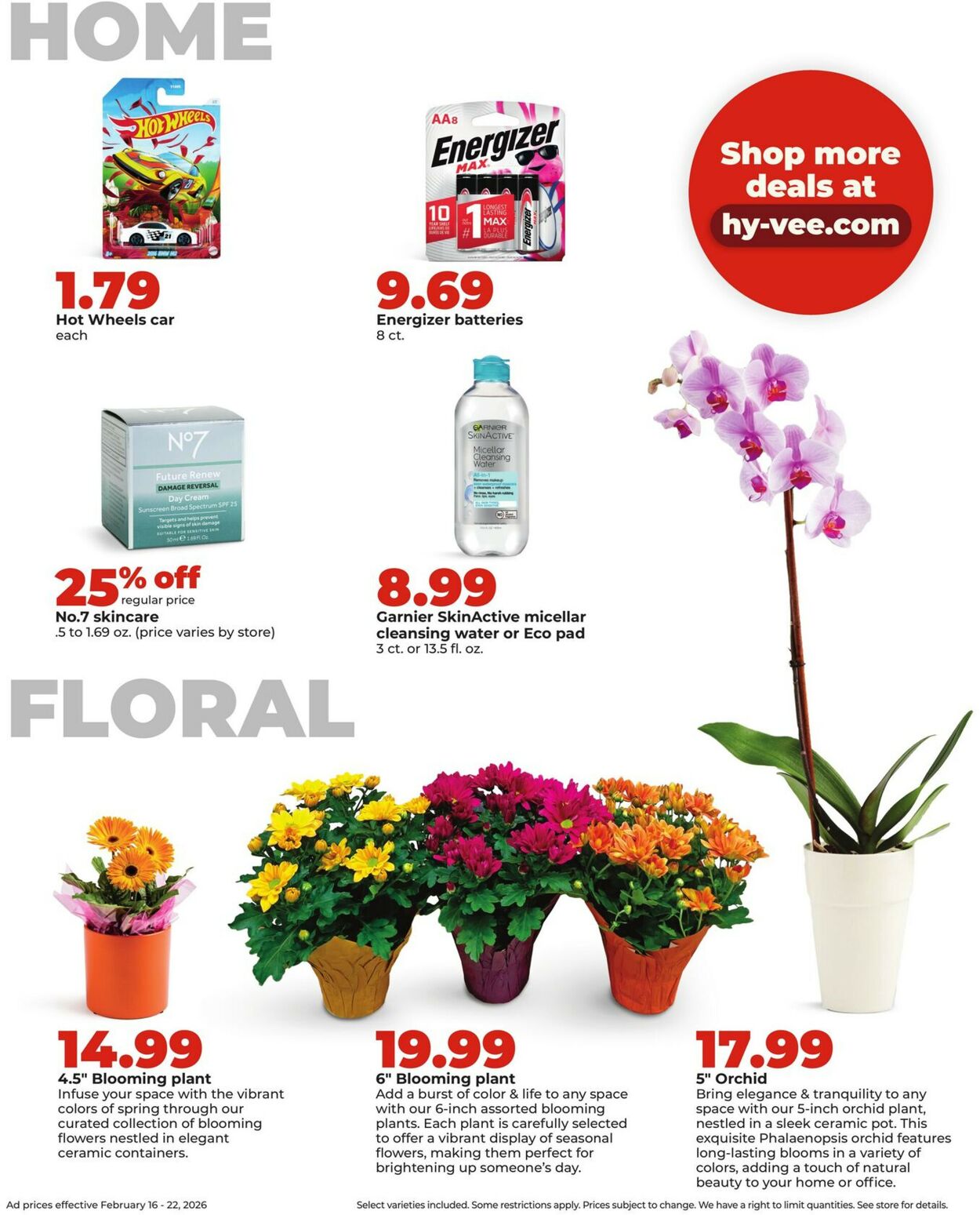 Catalogue HyVee from 02/16/2026