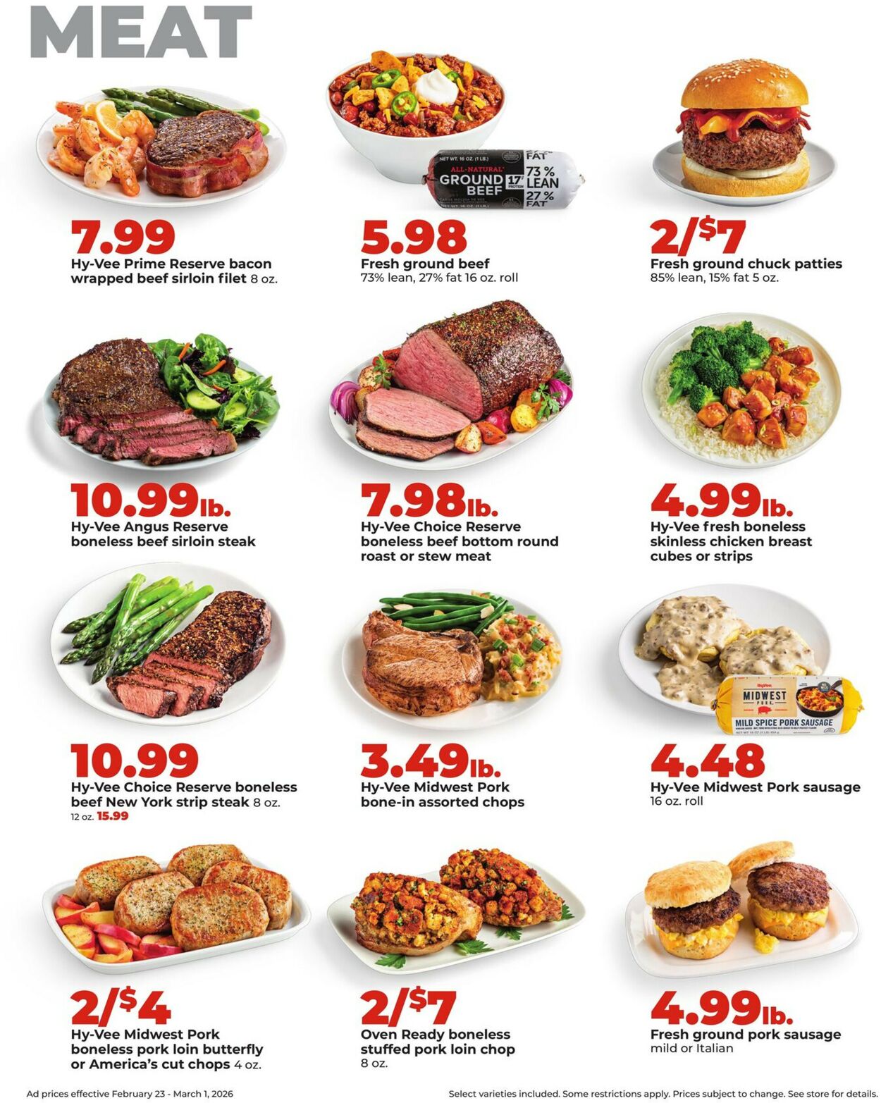 Catalogue HyVee from 02/23/2026
