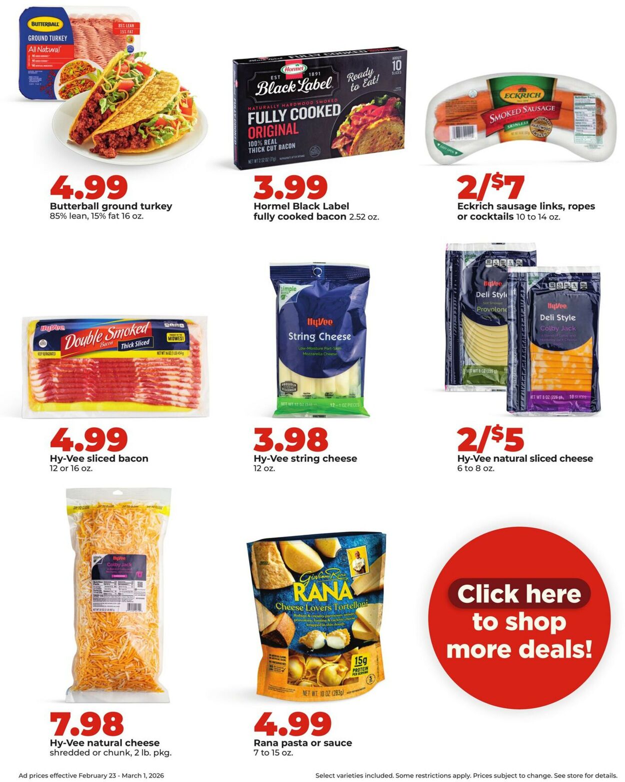 Catalogue HyVee from 02/23/2026