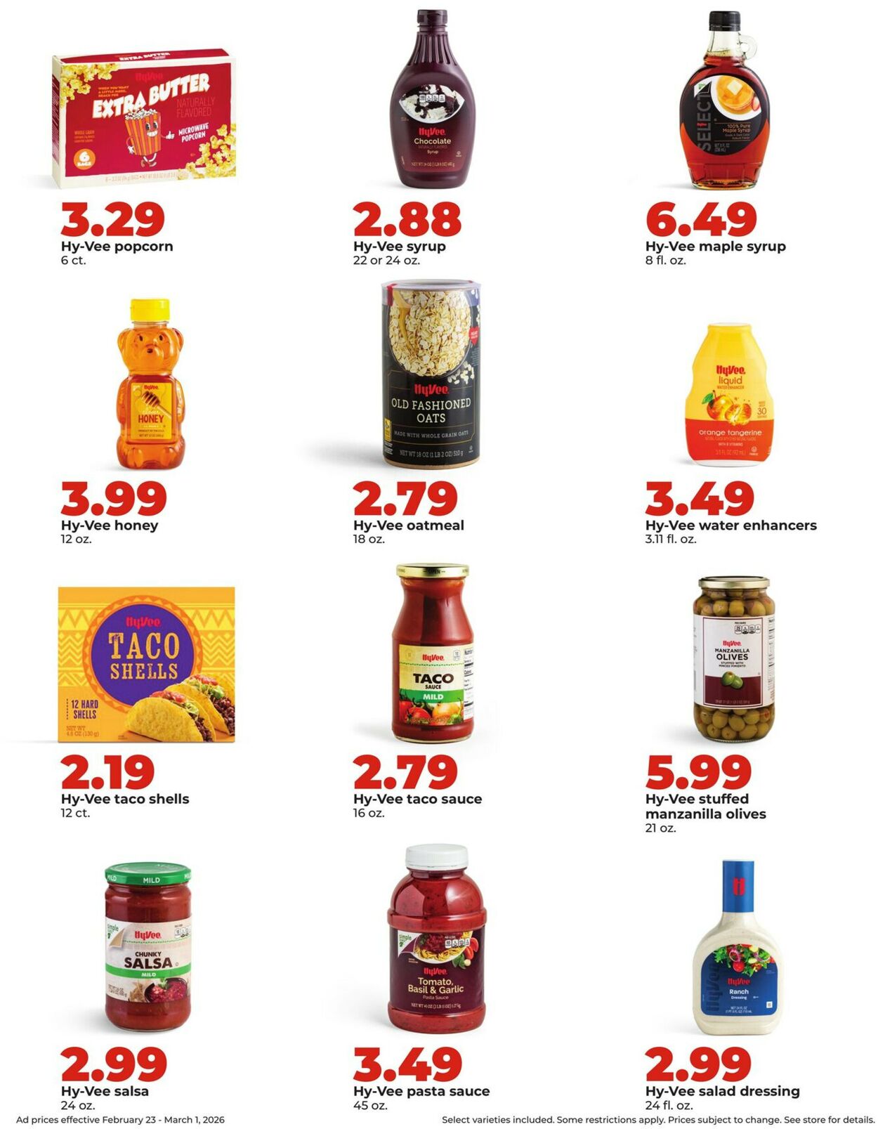 Catalogue HyVee from 02/23/2026
