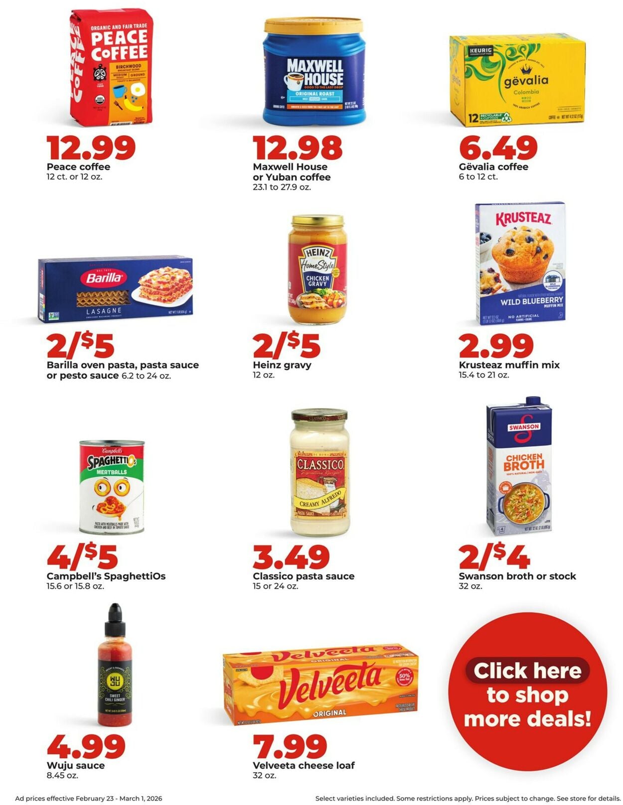 Catalogue HyVee from 02/23/2026