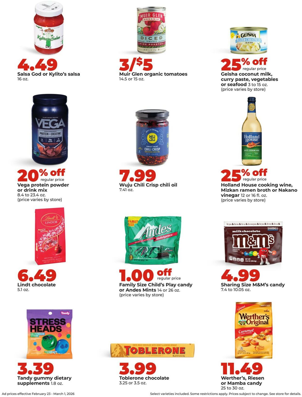 Catalogue HyVee from 02/23/2026