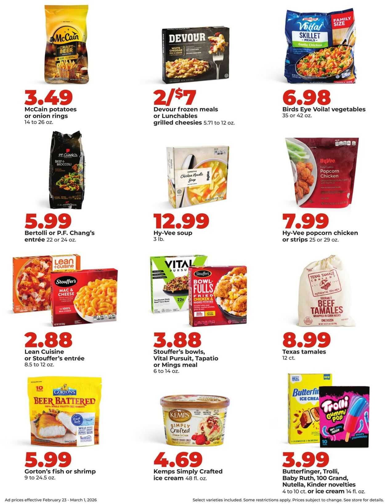 Catalogue HyVee from 02/23/2026