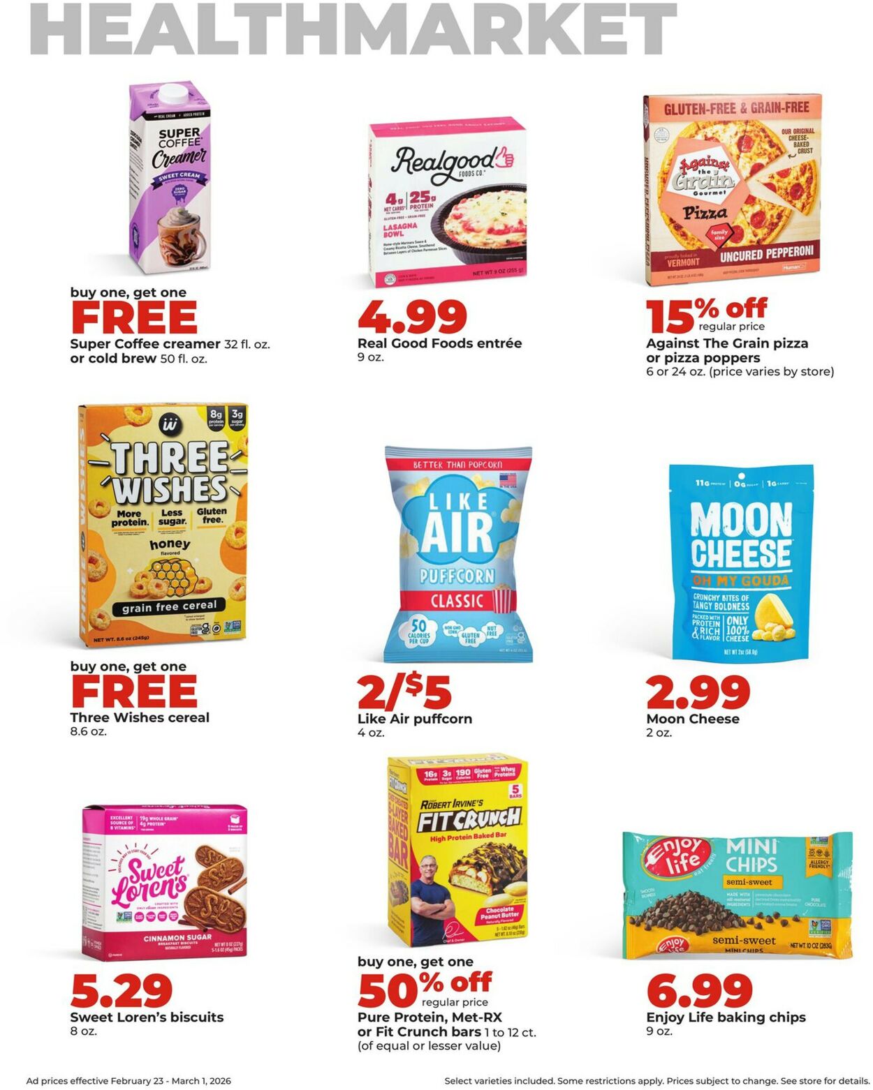 Catalogue HyVee from 02/23/2026
