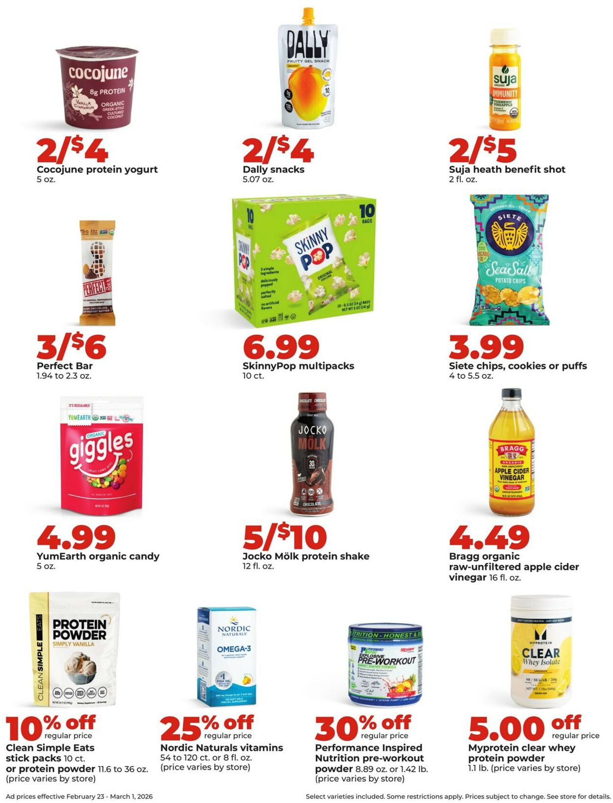Catalogue HyVee from 02/23/2026