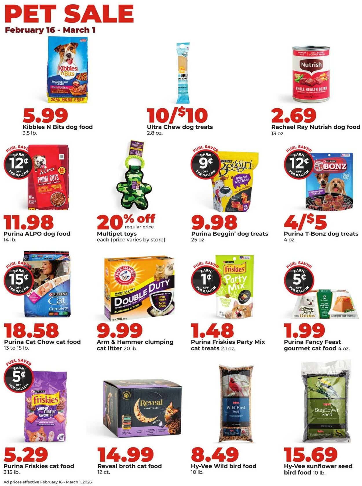 Catalogue HyVee from 02/23/2026