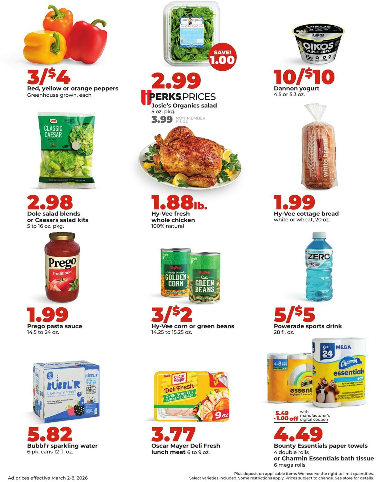 Catalogue HyVee from 03/02/2026