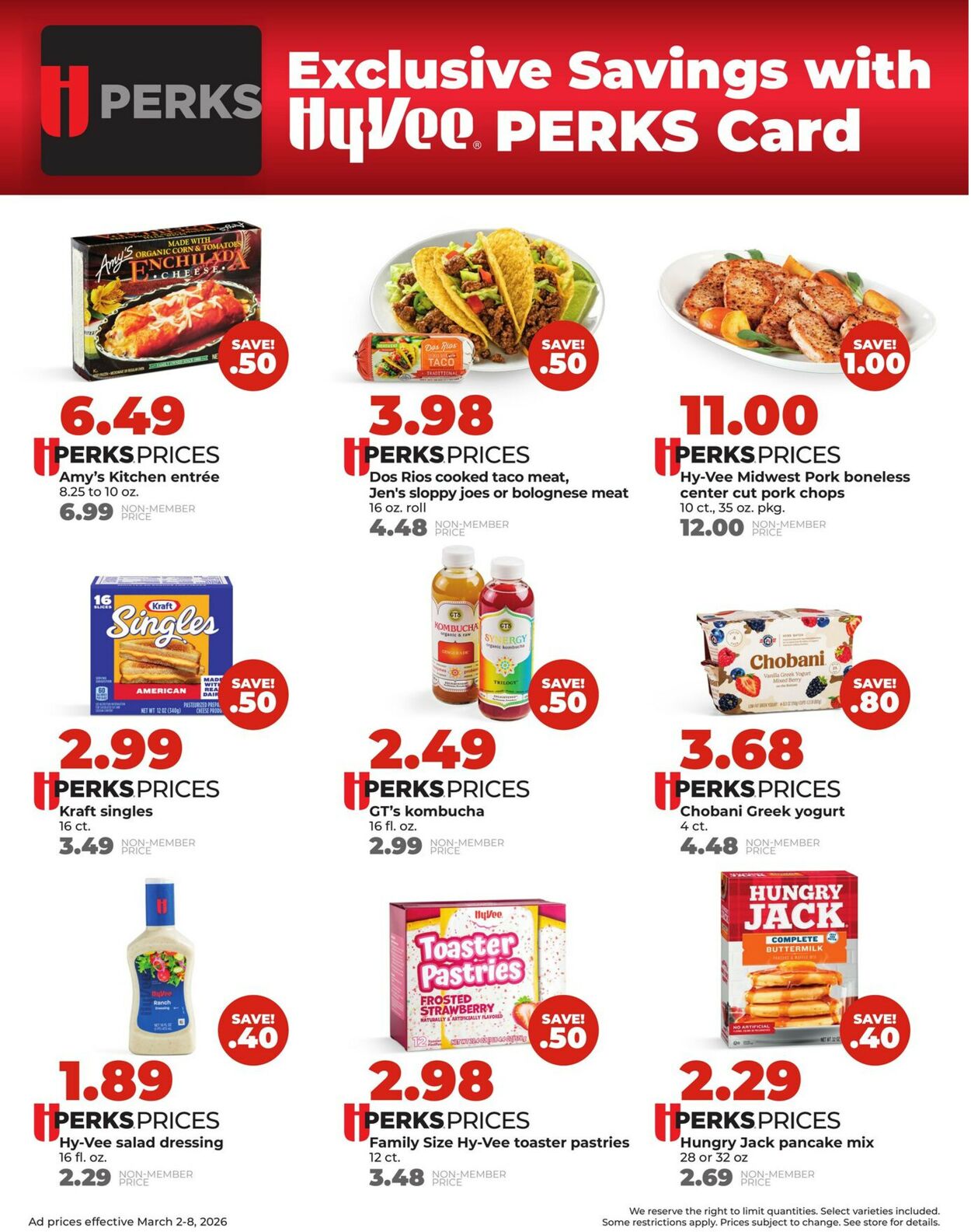 Catalogue HyVee from 03/02/2026