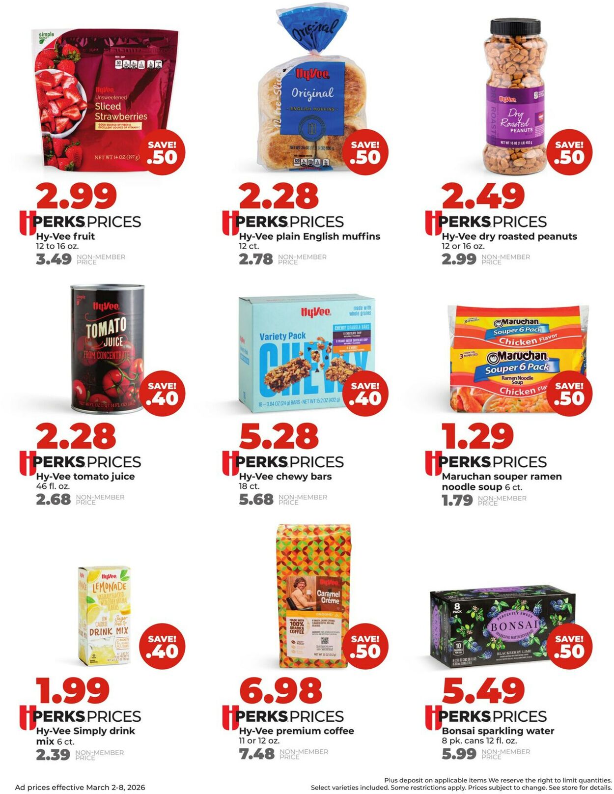 Catalogue HyVee from 03/02/2026