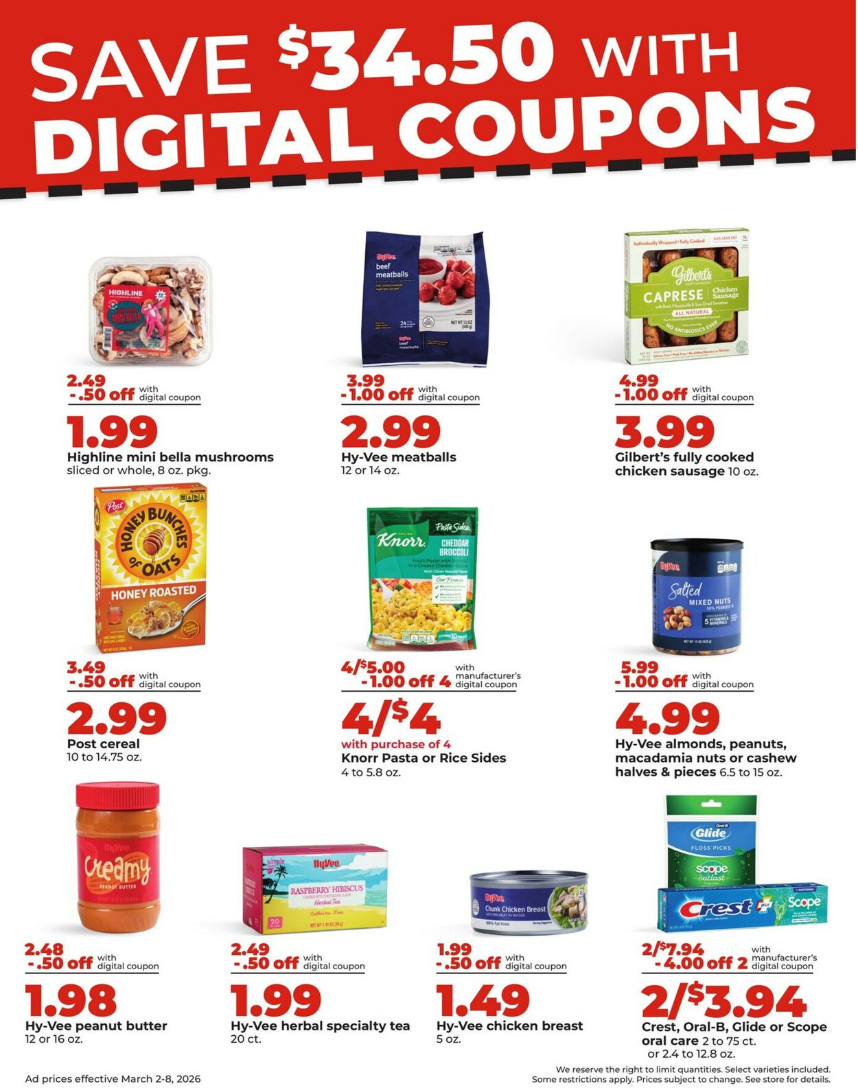 Catalogue HyVee from 03/02/2026