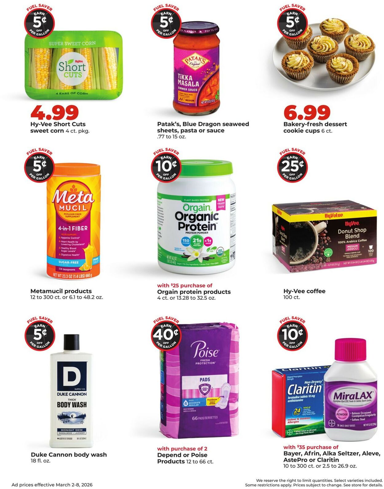 Catalogue HyVee from 03/02/2026