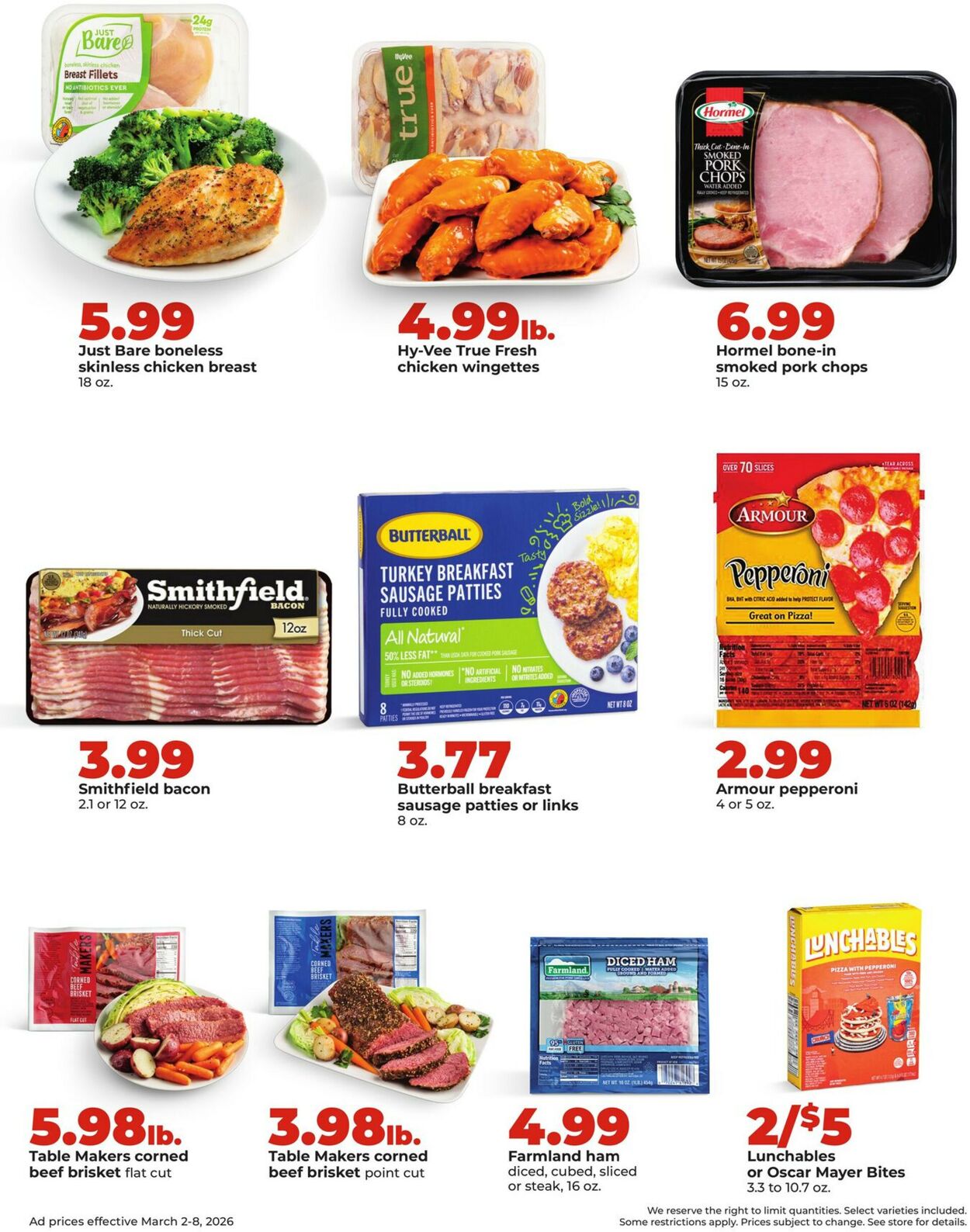 Catalogue HyVee from 03/02/2026