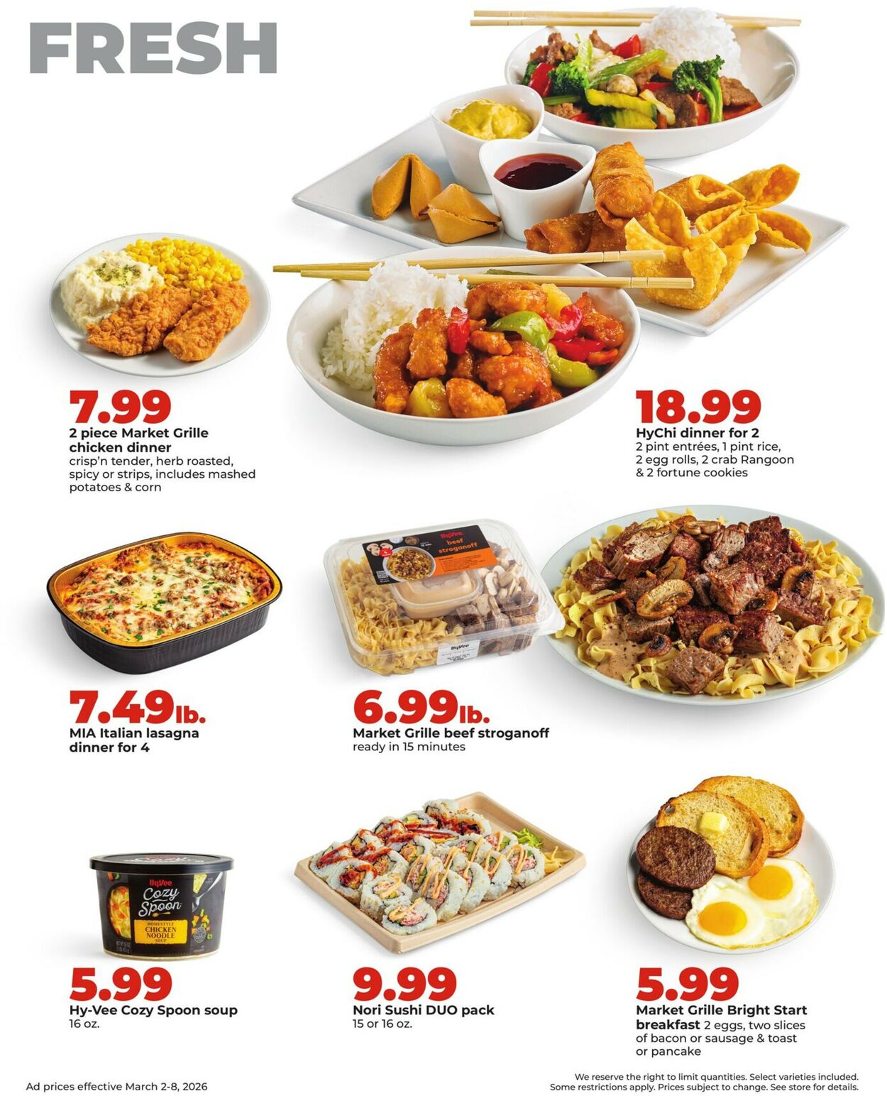 Catalogue HyVee from 03/02/2026